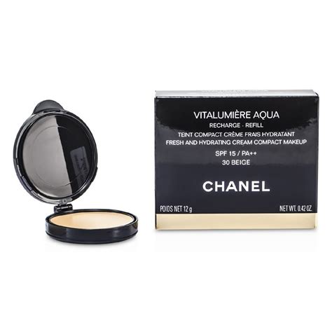 chanel vitalumiere aqua compact refilù|Chanel vitalumiere aqua beige.